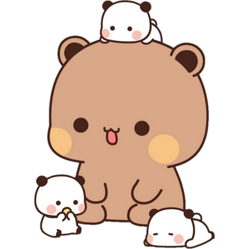 Sticker Maker - 01 Panda Bear