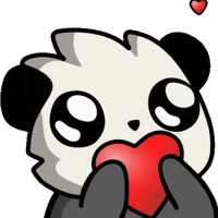 Sticker Maker - 🐼Bahroo panda emotes🐼