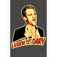 Sticker Maker - barney stinson