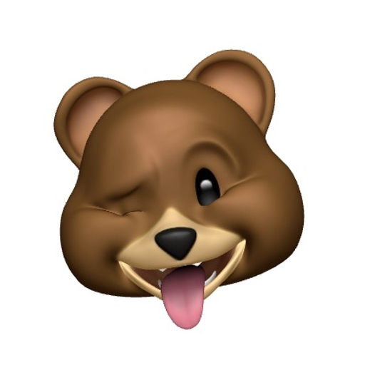 Sticker Maker - Bear MeMoji