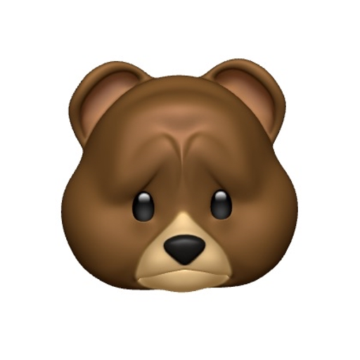 Sticker Maker - Bear MeMoji