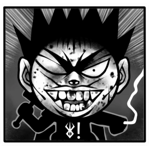 Sticker Maker - Берсерк №12