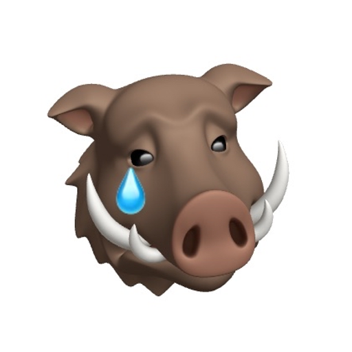 Sticker Maker - Boar MeMoji