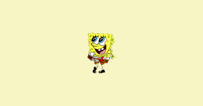 Sticker Maker - 💛Bob Esponja Mov.🧽💛