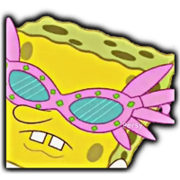 Sticker Maker - Bob Esponja (Reacciones fav)💛