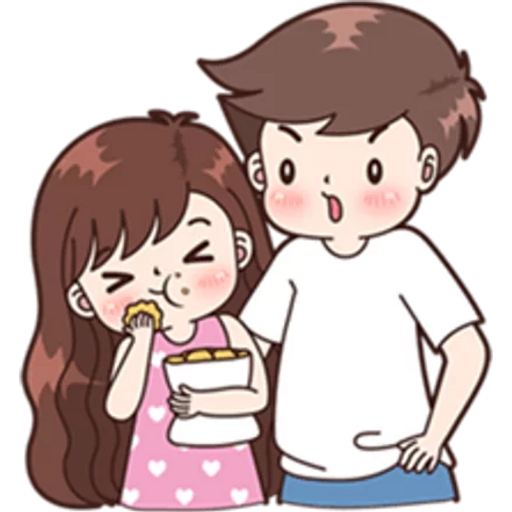 Sticker Maker Boobib Cute Couple 1 7174