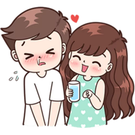 Sticker Maker Boobib Cute Couple 2 0510