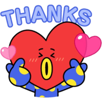 sticker maker bt21