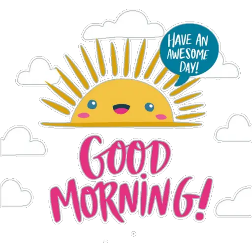 Sticker Maker Buen día 🌈🌞