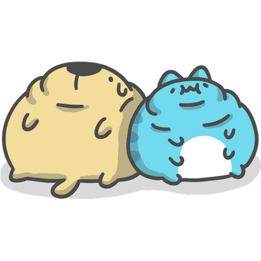 Sticker Maker BugCat Capoo y Dog Dog Gorditos y Bonitos