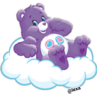 Sticker Maker - Care Bears 💗💜💙💚