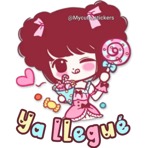 Sticker Maker - ??Chica cute??