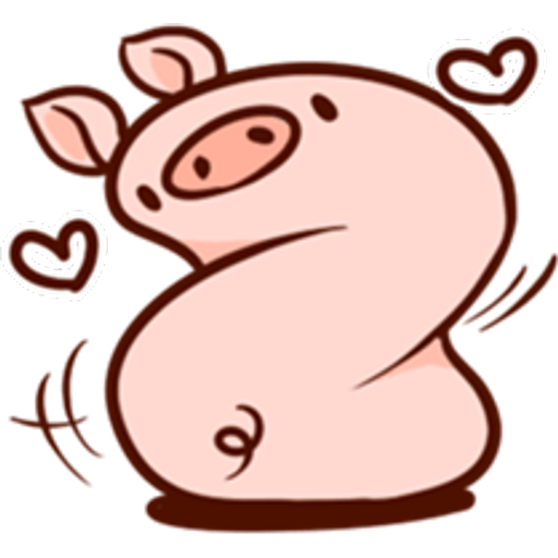 Sticker Maker - Cochinito 2🐷