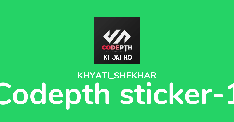 Sticker Maker - Codepth sticker-1
