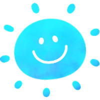 Sticker Maker Cute blue emojis