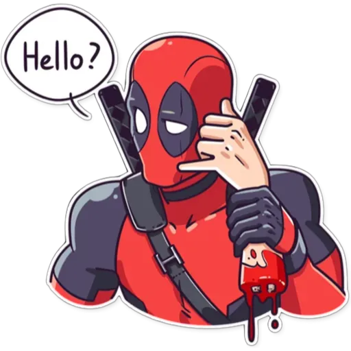 Sticker Maker - Dead Pool