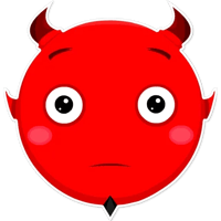 Sticker Maker - Devil's Emoji 2