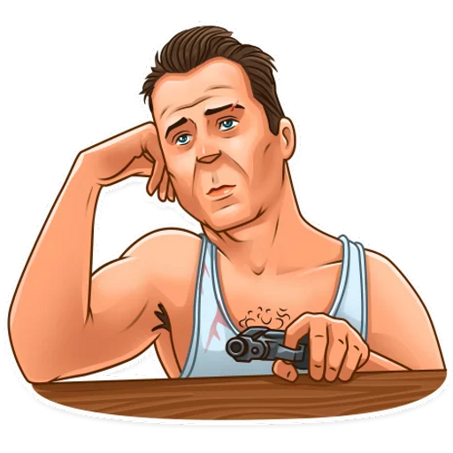 Sticker Maker - Die Hard