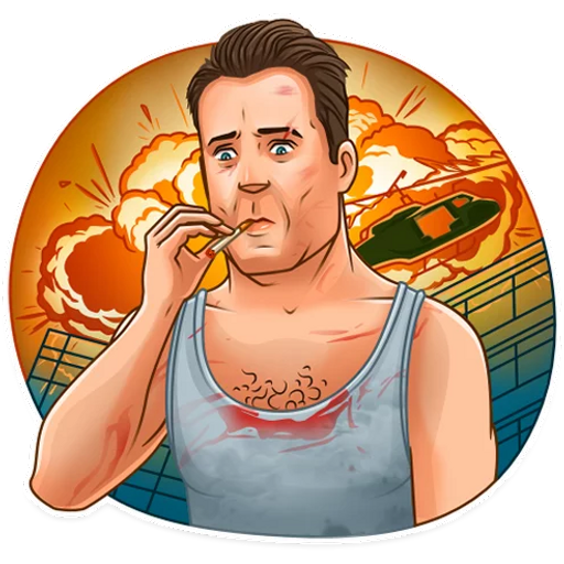 Sticker Maker - Die Hard