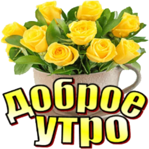 Sticker Maker - Доброе утро