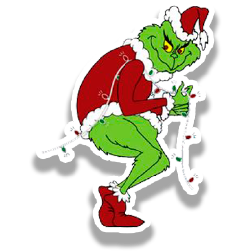 Sticker Maker - El Grinch