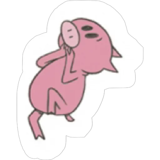 Sticker Maker - Elefante y cerdita de Mo Willems