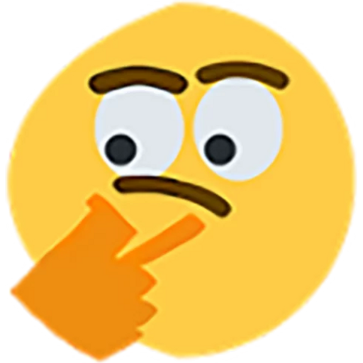 Sticker Maker - 🤔Emoji pensando🤔 by Yessy