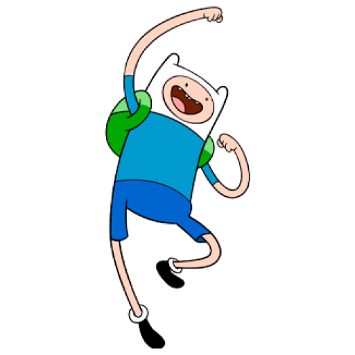 Sticker Maker - Finn The Human (Adventure Time)