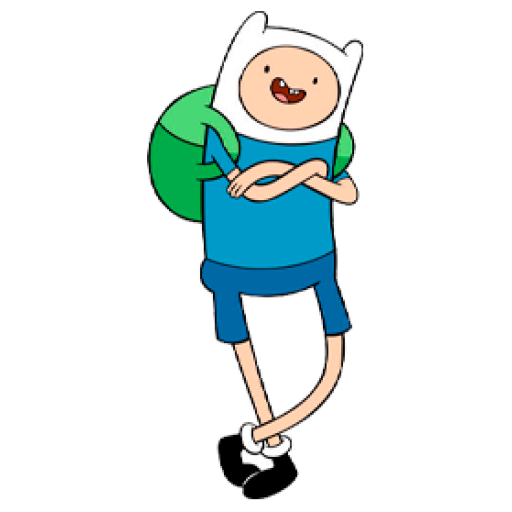 Sticker Maker - Finn The Human (Adventure Time)