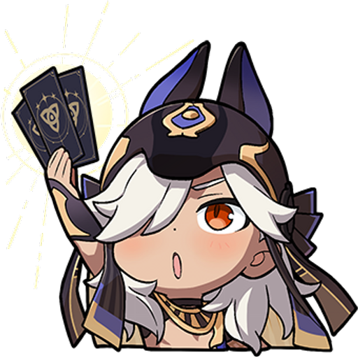Sticker Maker Genshin Impact Cyno