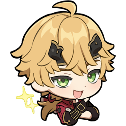 Sticker Maker Genshin Impact Thoma