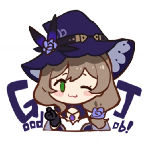 Sticker Maker Genshin Stickers Set 1