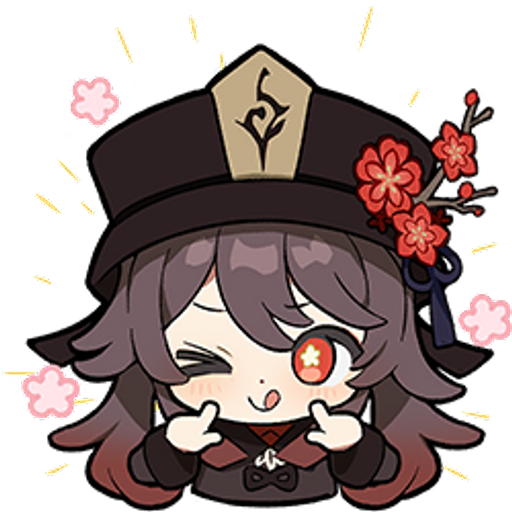 Sticker Maker Genshin stickers pt2