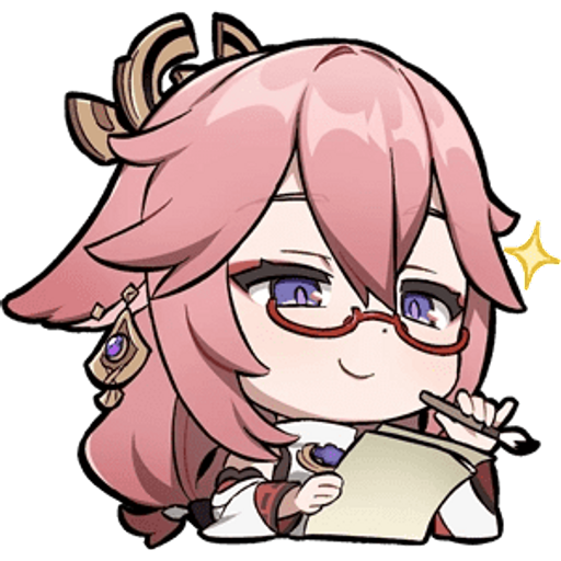 Sticker Maker Genshin Stickers Set 13