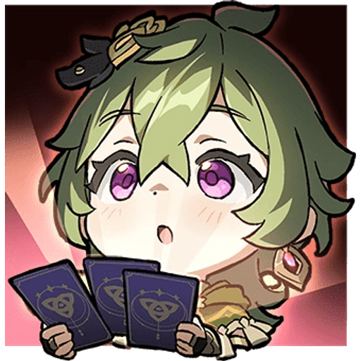 Sticker Maker Genshin Stickers Set 20