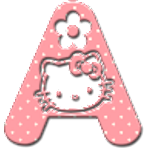 sticker maker hello abc kitty