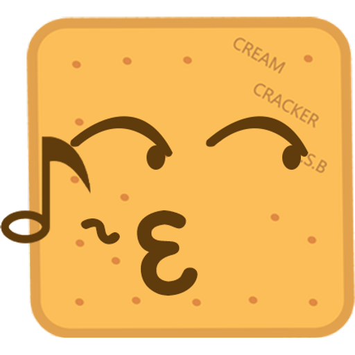 Sticker Maker HS Cream Cracker Sticker