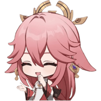 Sticker Maker - i love Yae Miko