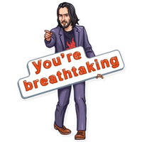 Sticker Maker - Keanu Reeves X