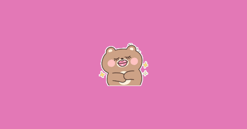 Sticker Maker - 💗🐻Khun Bear🐻💗