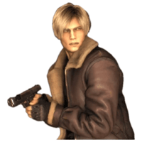 Sticker Maker - Leon S. Kennedy (Resident Evil 4)