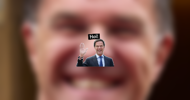 Sticker Maker - Mark Rutte