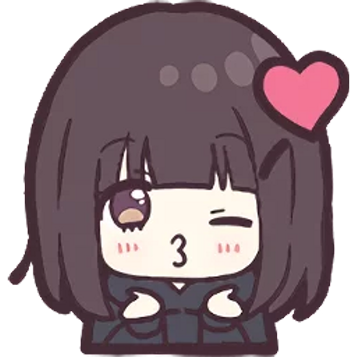 Sticker Maker - Menhera Chan Emoji v1