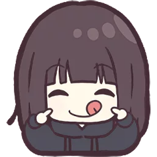 Sticker Maker - Menhera Chan Emoji V1