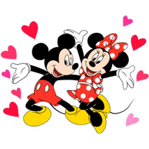 Sticker Maker - Mickey & Minnie