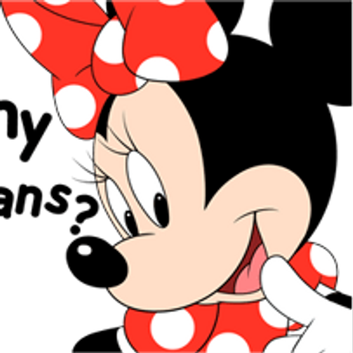 Sticker Mural Mickey Et Minnie - Personnalisable - Pour Chambre Enfant - Neuf