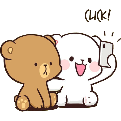 Sticker Maker - Milk Mocha Bear @Milkmochabear