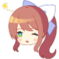 Sticker Maker - Chibi Monika