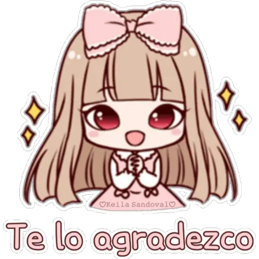 Sticker Maker - Muñequita Cute