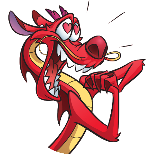 Sticker Maker - Mushu by fay (vk sticker)